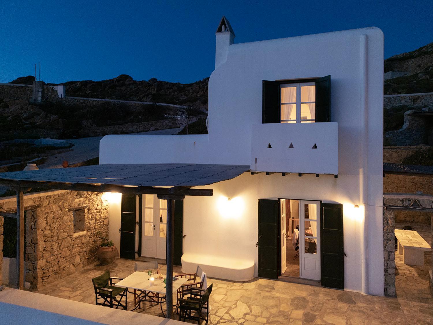 Two Houses Lighthouse Apartment Fanari  Bagian luar foto